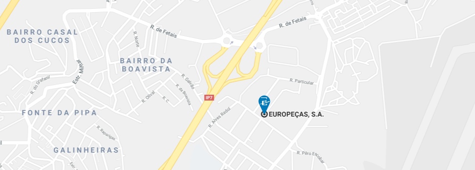 Localização Europeças Lisboa